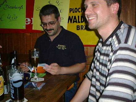 Michael Keller und Rainer X.