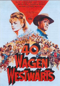 Vierzig Wagen westw&auml;rts
